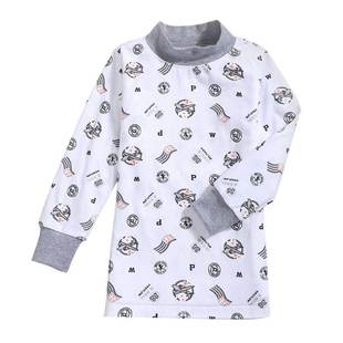 儿童内衣纯棉男童女童秋衣棉毛衫中大童单件上衣春秋孩宝宝睡衣