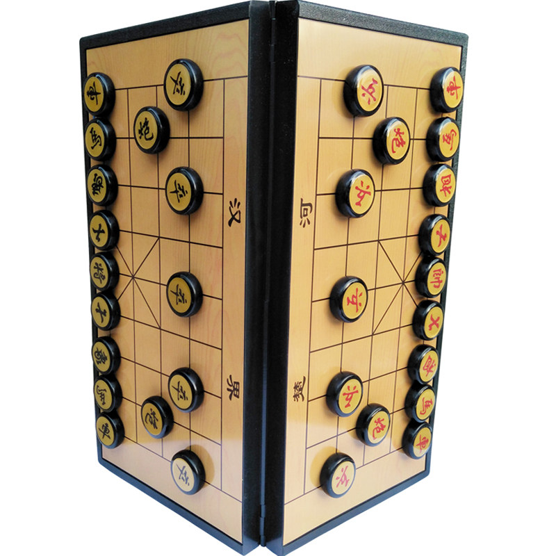 磁石磁儿童折叠棋盘中国象棋友明