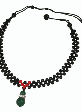 原创设计风甲状腺颈部脖子锁骨链