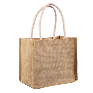 麻布袋子手提小布袋文艺迷你小号简约手提袋女学生韩版帆布小清新