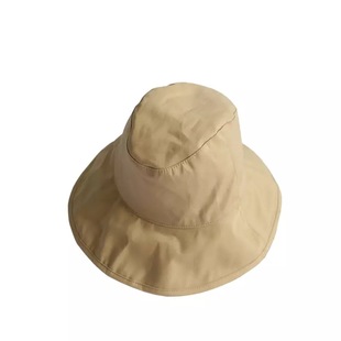 韩国ulzzang白色渔夫帽女夏棉韩版百搭文艺日系潮流ins遮阳盆帽子