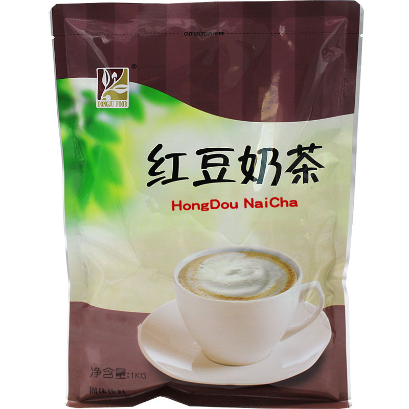 奶茶红豆味原料商用速溶东具奶茶