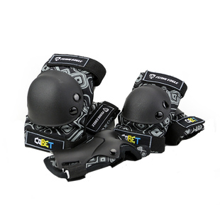 飞鹰cobet轮滑护具儿童成人溜冰滑板单车专业速滑护膝头盔套装