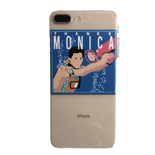 【金毛玲原创】张国荣ThanksMonica手机壳Leslie哥哥同款透明软壳