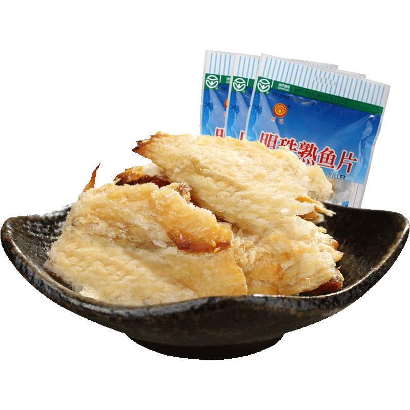 老字号明珠即食鱼片小吃