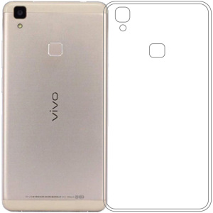适用于VIVO V3 Max隐形硅胶软壳手机背面套高清后盖壳v3max保护套