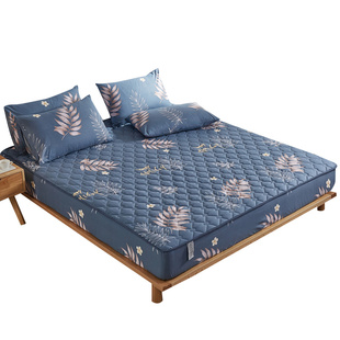 床笠防滑固定纯棉床垫套罩全包保护套全棉床套床罩防尘罩加厚夹棉