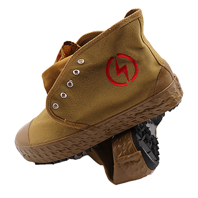 劳保帆布透气电力高压绝缘鞋包邮