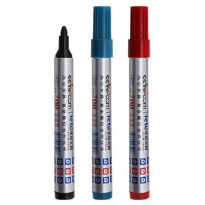 黑色记号笔批发700记号笔油性粗笔擦不掉 箱头笔12支包邮