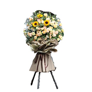 花篮开业鲜花向日葵上海北京广州深圳苏州重庆全国速递乔迁韩式网