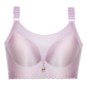 超大码无痕无钢圈文胸胖mm200斤特大罩杯抹胸式内衣女 加大号胸罩