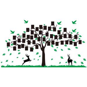 办公室照片墙装饰贴纸公司会议室企业文化墙员工团队风采标语墙贴