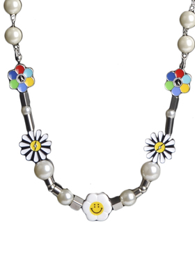 闪电嘻哈小众太阳花段宜恩项链