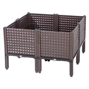 4023KF种植箱阳台种菜盆种植槽特大长方形种菜箱屋顶花箱花盆配件