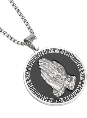 日韩风挂饰钛钢礼物不褪色项链