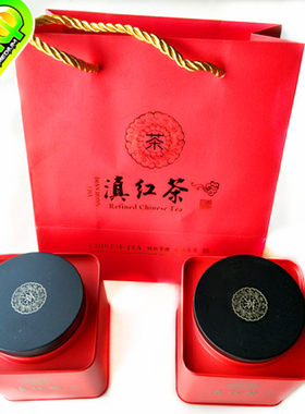 早春茶新茶云南凤庆茶叶金丝滇红茶金芽红碧螺蜜香金螺散茶礼盒装