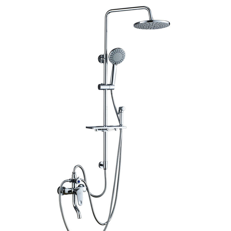 久诺 分体式花洒套装全铜龙头挂墙式浴室分离淋浴器沐浴喷头花洒