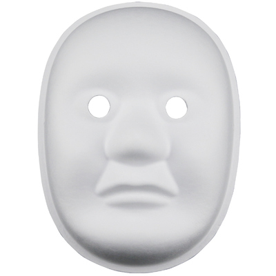 万圣节diy空白脸谱画画面具