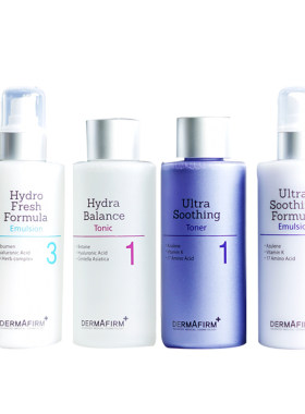 Dermafirm德妃紫苏水乳面霜精华套装舒缓保湿补水修复在生控油
