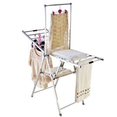 不锈钢可移动折叠式晒被子神器