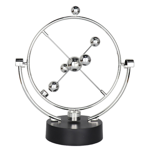 桌上反重力永动机牛顿力学小摆件电脑桌解压混沌摆创意书桌装饰品