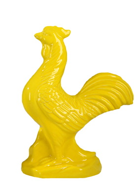 吉祥陶瓷黑色工艺品大象摆件