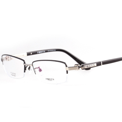 2019新款ports宝姿男半框眼镜架