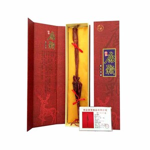 东北特产鹿鞭礼盒长白山特产鹿鞭带礼盒整枝鹿鞭带检证书1盒包邮