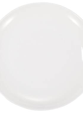 密胺白色酒店餐厅塑料商用大圆盘