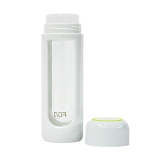 富光玻璃杯220ml女士创意水杯子带盖茶杯包包杯茶网