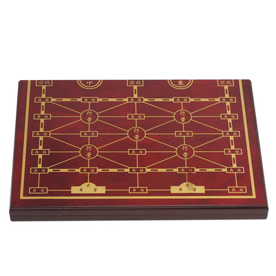 御圣陆战棋亚克力棋子折叠木制棋盘亲子益智游戏棋军旗儿童军棋