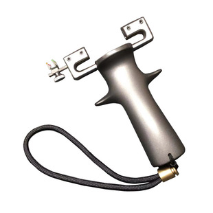 钢铁侠弹弓弓手一体一把抓扁皮钛合金竞技户外弓