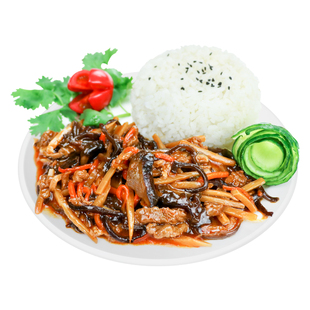 厨哈哈1号鱼香肉丝202g*10包料理包商用速食外卖盖浇饭预制菜