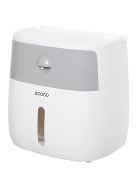 ecoco纸盒卫生间免打孔防水