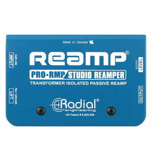 Radial Reamp JCR ProRMP 吉他贝斯信号再放大器专业录音乐器DI盒