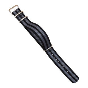 手表带帆布尼龙通用表带男女12|14|16|18/20|22|24mm买一送一