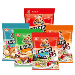 阿妈早餐宵夜免煮懒人皮蛋瘦肉粥