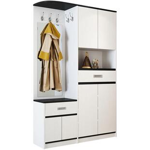 美福豪鞋柜简约现代门厅柜衣帽柜玄关柜隔断柜阳台储物柜定制M-79