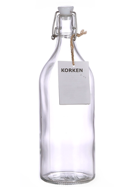 宜家酿酒玻璃瓶子包邮
