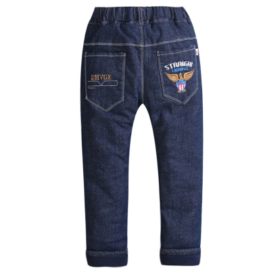 加厚秋冬季洋气修身韩版牛仔裤子