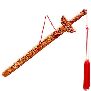 桃木葫芦摆件家居五福木质招财福禄有余正宗摆设实木雕刻工艺礼品