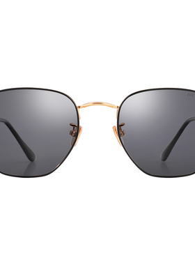 吉高特多边型金属偏光墨镜52031