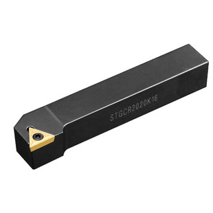 数控车刀杆90度外圆刀杆STGCR1616H11/2020K16三角形刀片车床刀具