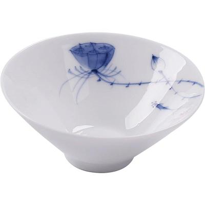 薄胎手绘斗笠杯陶瓷单杯