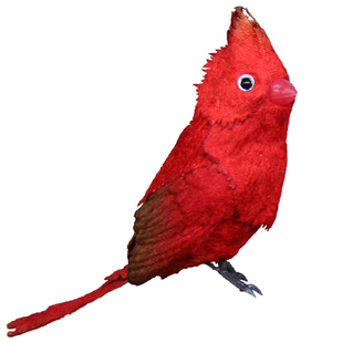 晶华造花 金刚鹦鹉 家居摆件高仿真鹦鹉小鸟装饰仿真鸟配件