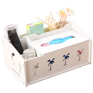 欧式客厅家用抽纸盒简约可爱纸巾盒茶几收纳盒多功能创意餐巾纸盒