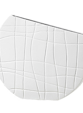 几何风手工哑光石膏质感黑白陶瓷