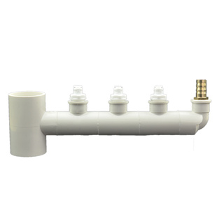 菜盆2分咖啡机净水设备制冰机排水洗碗洗衣机厨宝前置PVC三通排水