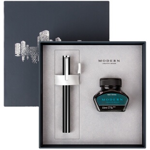 摩登MODERN钢笔礼盒套装男女学生专用练字简约生日礼物