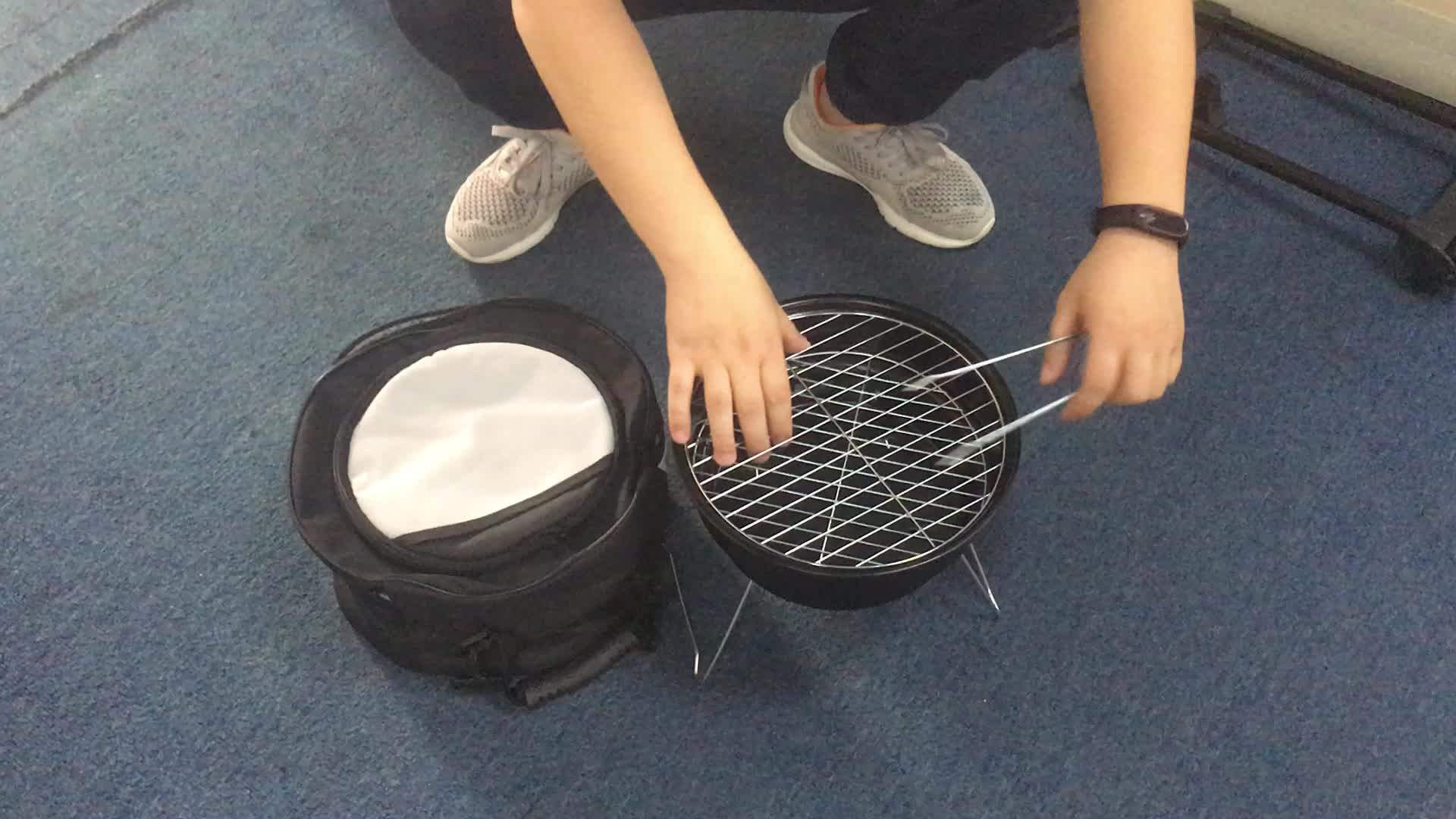 Portable Bbq Grill Cooler Bag Set Combo Buy Portable Bbq Grill Cooler